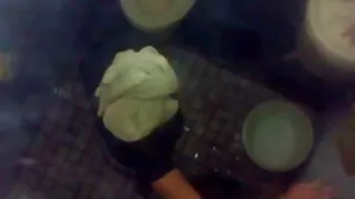금발을 가진 천연 가슴이 나오기는 물건으로 한국인 색스 후드