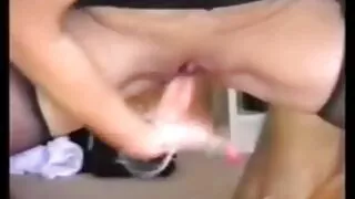 슬림 아름다움을 타고 인크레더블 섹스 사람의 맥동 콕